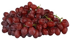 Trauben kernlos rot